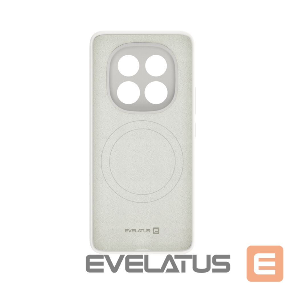 Back panel cover Evelatus Xiaomi Redmi Note 14 Pro 4G / Poco X7 Premium Magnetic Soft Touch Silicone Case Stone