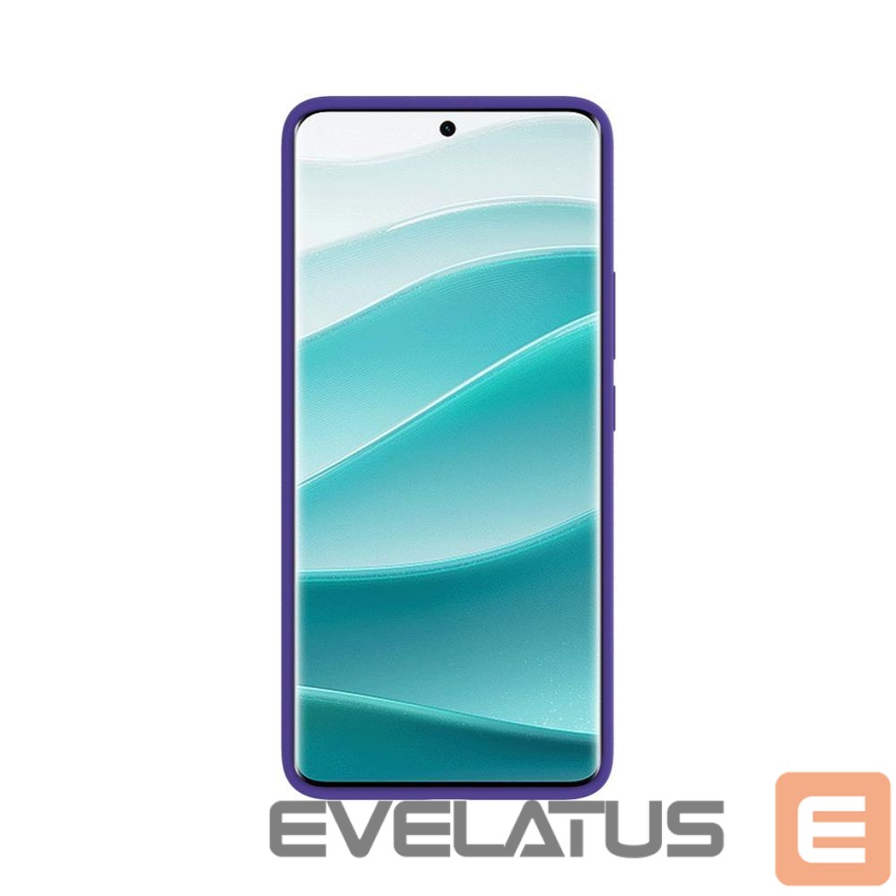 Back panel cover Evelatus Xiaomi Redmi Note 14 Pro 4G / Poco X7 Premium Magnetic Soft Touch Silicone Case Purple