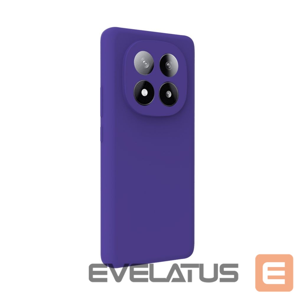 Back panel cover Evelatus Xiaomi Redmi Note 14 Pro 4G / Poco X7 Premium Magnetic Soft Touch Silicone Case Purple