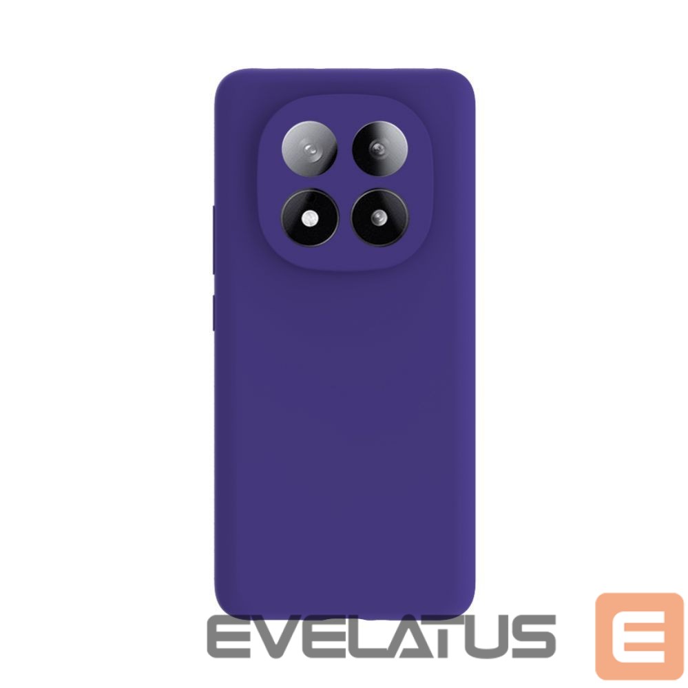 Back panel cover Evelatus Xiaomi Redmi Note 14 Pro 4G / Poco X7 Premium Magnetic Soft Touch Silicone Case Purple