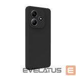 Back panel cover Evelatus Xiaomi Redmi Note 14 Premium Magnetic Soft Touch Silicone Case Black