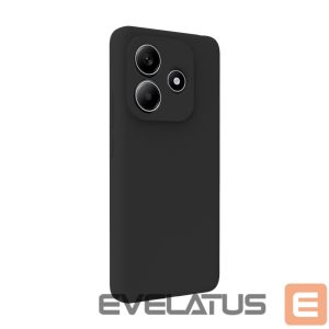 Back panel cover Evelatus Xiaomi Redmi Note 14 Premium Magnetic Soft Touch Silicone Case Black