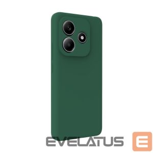 Back panel cover Evelatus Xiaomi Redmi Note 14 Premium Magnetic Soft Touch Silicone Case Green