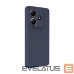 Back panel cover Evelatus Xiaomi Redmi Note 14 Premium Magnetic Soft Touch Silicone Case Dark Blue