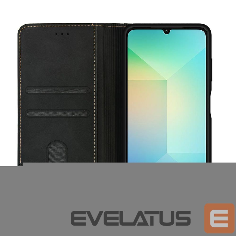 Book case Evelatus Samsung Galaxy A06 Book Case Black