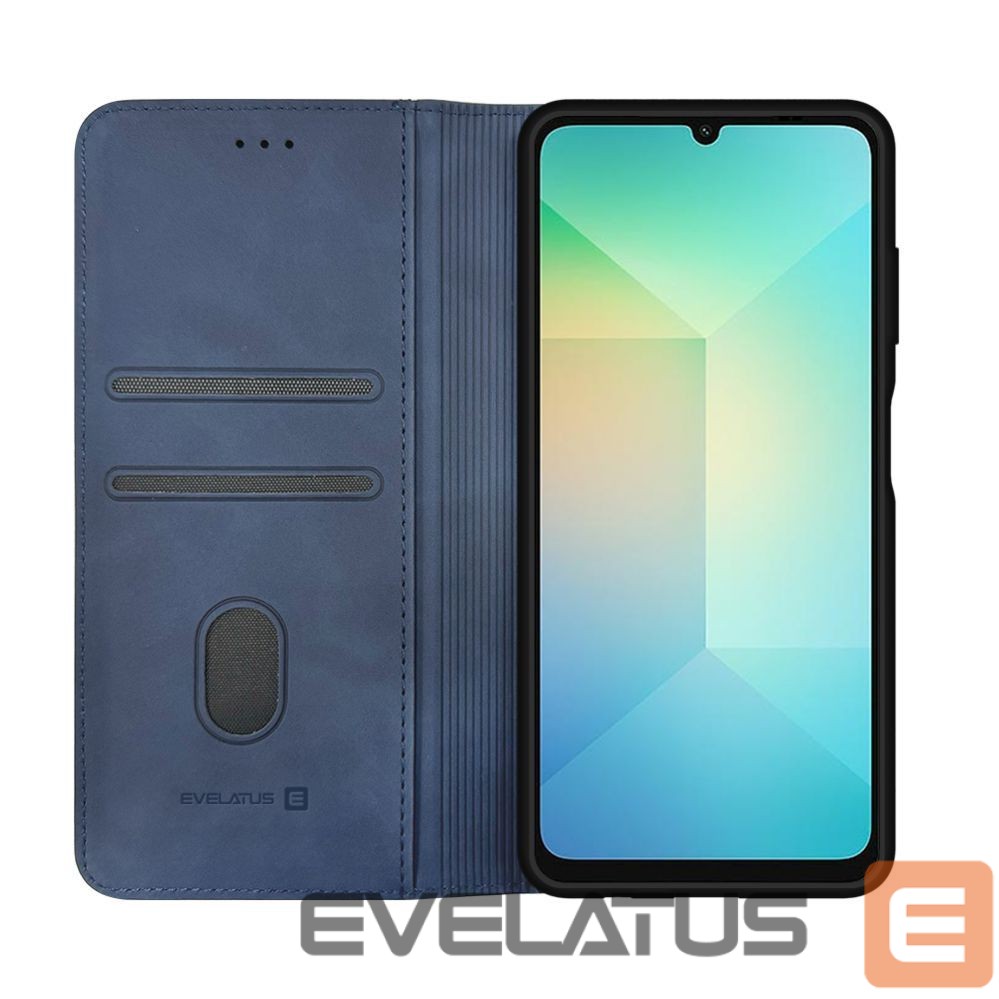 Book case Evelatus Samsung Galaxy A06 Book Case Dark Blue