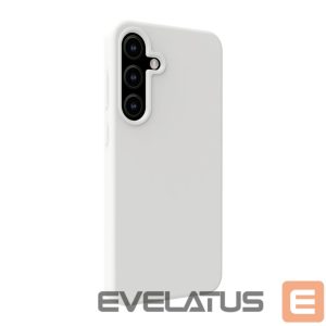 Back panel cover Evelatus Samsung Galaxy S25 Premium MagSafe Soft Touch Silicone Case White