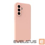 Back panel cover Evelatus Samsung Galaxy A36 Premium Magnetic Soft Touch Silicone Case Pink Sand