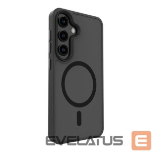 Back panel cover Evelatus Samsung Galaxy S25 Hybird Case With Magnetic PC+TPU Black