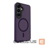 Back panel cover Evelatus Samsung Galaxy S25 Hybird Case With Magnetic PC+TPU Purple