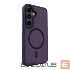 Back panel cover Evelatus Samsung Galaxy S25 Hybird Case With Magnetic PC+TPU Purple