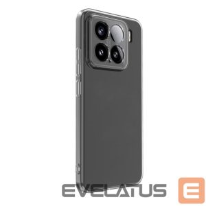 Back panel cover Evelatus Xiaomi 15 Silicone Case 1.5mm TPU Transparent