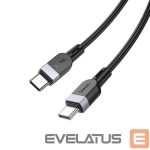 Cable Hoco  X109 Energy 60W silicone charging data cable C to C(L.3M) Black