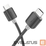 Cable Hoco  US08 HDTV 2.0 male-to-male 4K HD data cable(L=1M) Black