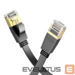 Cable Hoco  US07 General pure copper flat network cable(L=10M) Black