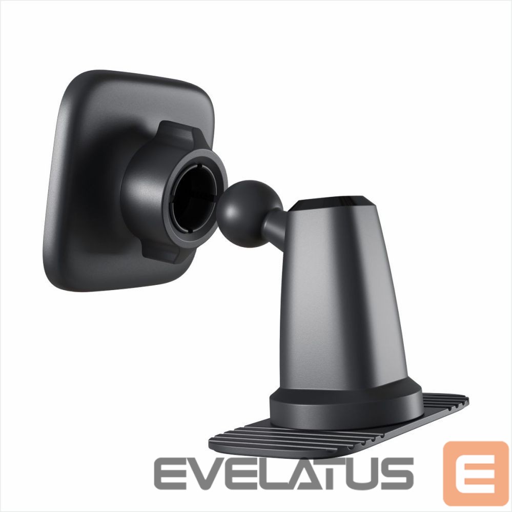 Auto holder Evelatus 360 Swivel adhesive mount with MagSafe C2+K8 Black