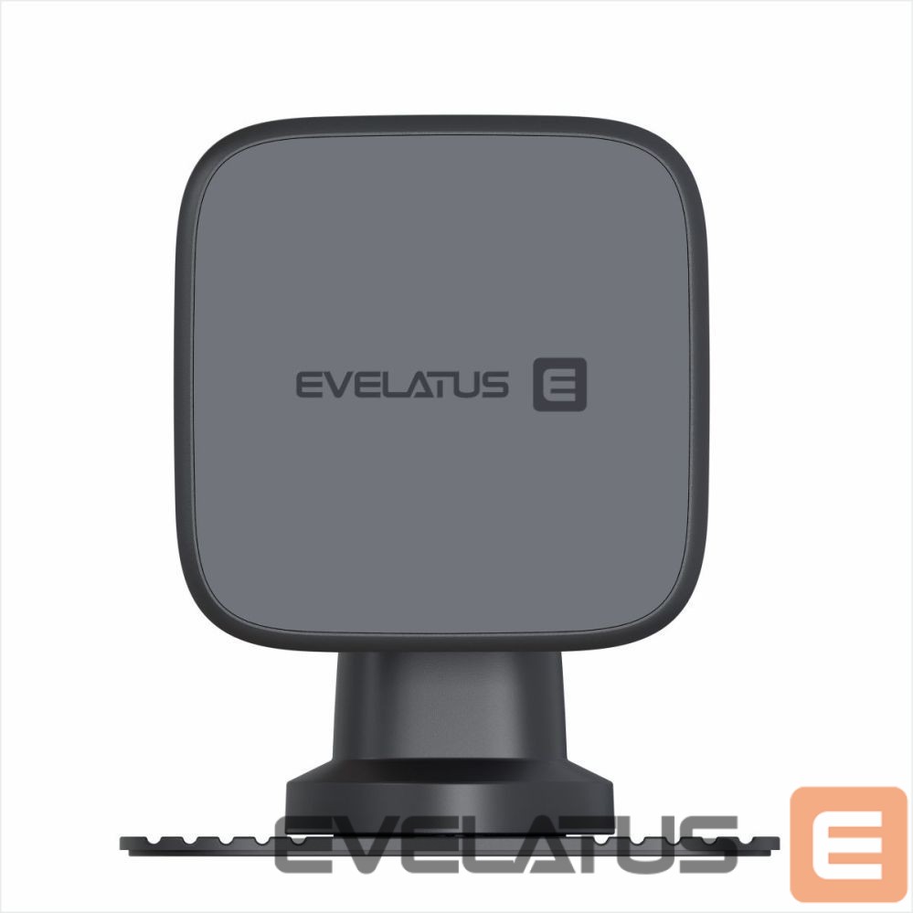 Auto holder Evelatus 360 Swivel adhesive mount with MagSafe C2+K8 Black