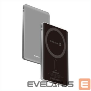 Power bank Evelatus  Evelatus PD20W 5000mAh Power Bank MagLink Elite With Wireless charging EVEP02PBMES Silver