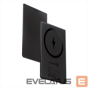 Power bank Evelatus  Evelatus 3000mAh Power Bank Super Slim With Wireless charging EVEP03PBSSB Black