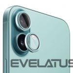 Protective glass Evelatus Apple iPhone 16 / 16 Plus Camera Lens Protector Armor Teal