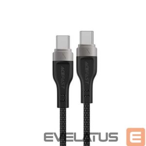 Cable Acefast  3in1 Cable Acefast C11-03 USB-C - USB-C 480Mb/s 100W 1.2m Black