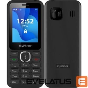 Cell phone MyPhone  6320 | Black | 2.4 " | TFT | 32 MB | 32 MB | Dual SIM | Main camera resolution 0.3 MP | 100 mAh 