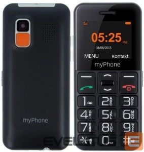 Cell phone MyPhone  Halo Easy Single SIM Black