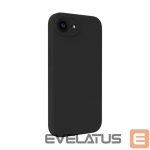 Back panel cover Evelatus Apple iPhone 16e / SE4 Premium Magsafe Soft Touch Silicone Case Black