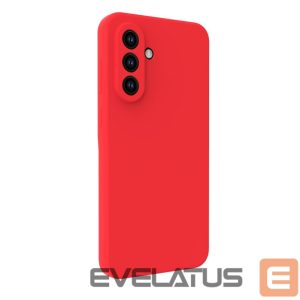 Back panel cover Evelatus Samsung Galaxy A56 Premium Magnetic Soft Touch Silicone Case Red