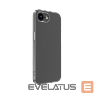 Back panel cover Evelatus Apple iPhone 16e / SE4 Clear Silicone Case 1.5mm TPU Transparent