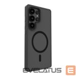 Back panel cover Evelatus Samsung Galaxy S25 Ultra Hybird Case With Magnetic PC+TPU Black