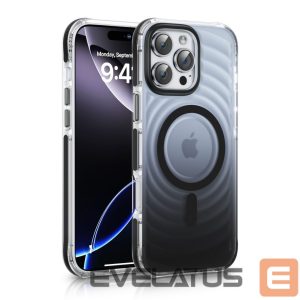 Back panel cover Evelatus Apple iPhone 16 Pro EchoWave Clear MagSafe Black