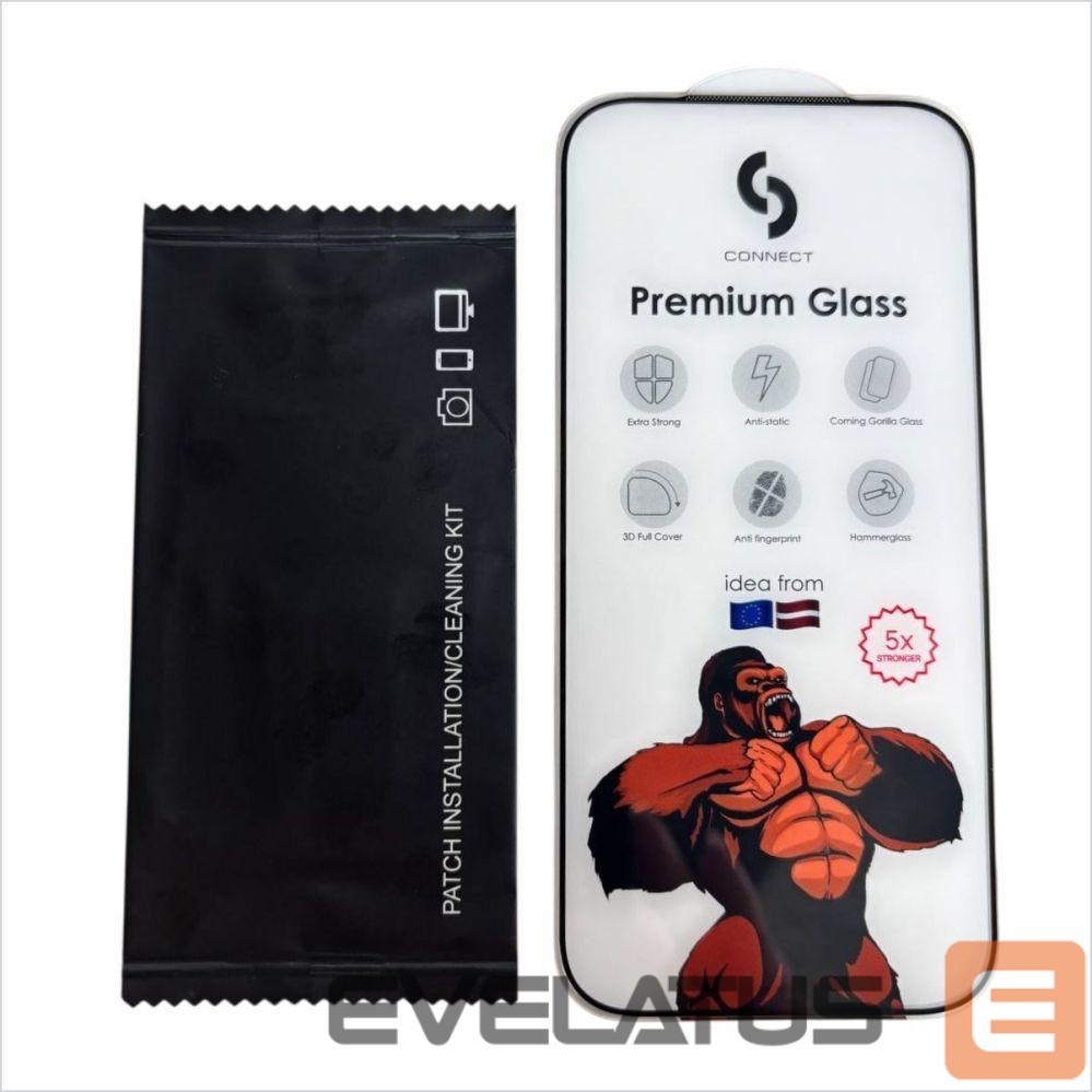 Protective glass Connect Xiaomi 15 Ultra 2.5D Full Cover Japan Glue Glass Anti-Static Stronger Black