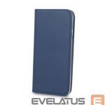 Book case iLike Xiaomi Redmi Note 14 5G  Smart Magnetic case Navy Blue