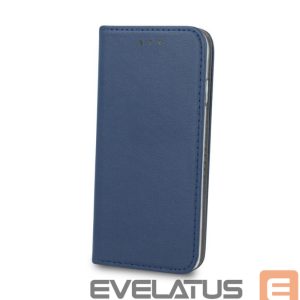 Book case iLike Xiaomi Redmi Note 14 5G  Smart Magnetic case Navy Blue