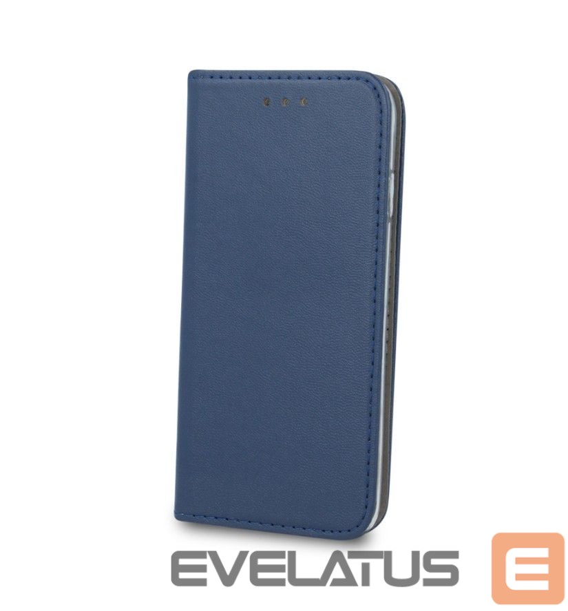 Book case iLike Xiaomi Redmi Note 14 5G Smart Magnetic case Navy Blue