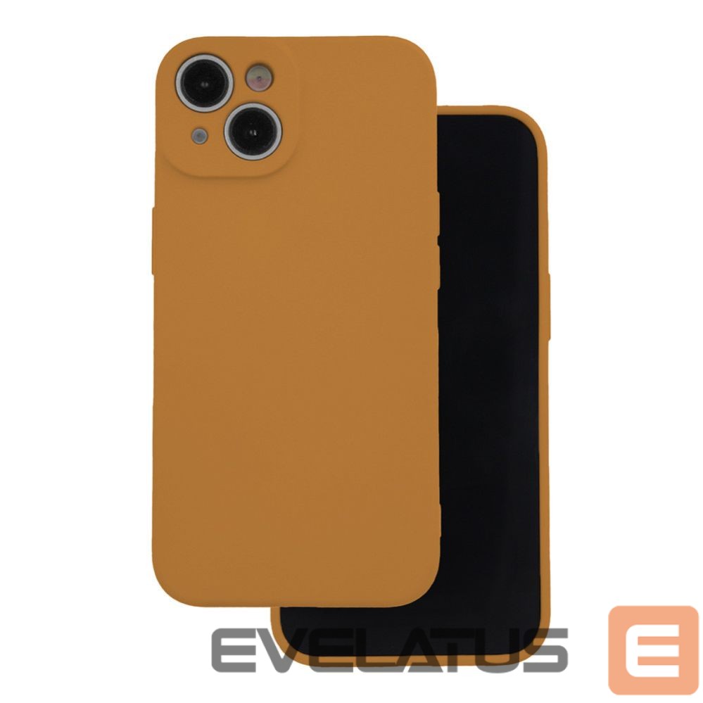 Back panel cover iLike - Samsung Galaxy A15 4G/A15 5G Silicone case Brown