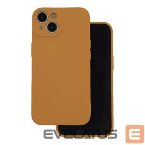 Back panel cover iLike - Samsung Galaxy A35 5G Silicone case Brown