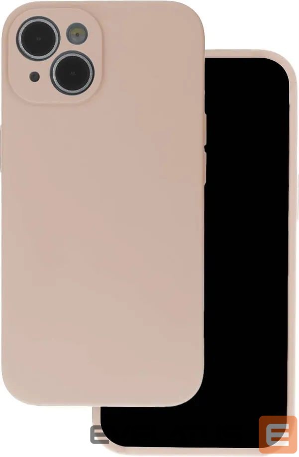 Back panel cover iLike - Samsung Galaxy S25 Edge Silicone case Beige
