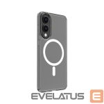 Back panel cover Evelatus Samsung Galaxy S25 Edge Clear Case with Magnetic Transparent