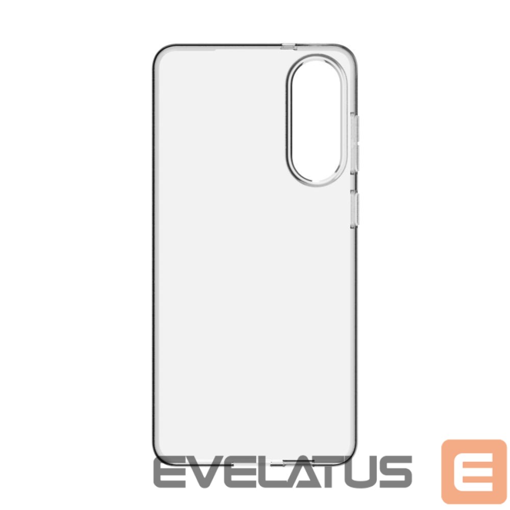 Back panel cover Evelatus Samsung Galaxy S25 Edge Clear Silicone Case 1.5mm TPU Transparent