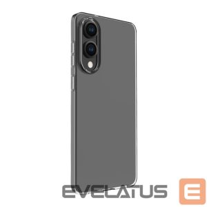 Back panel cover Evelatus Samsung Galaxy S25 Edge Clear Silicone Case 1.5mm TPU Transparent