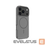 Back panel cover Evelatus Apple iPhone 17 Pro Clear Case MagSafe Silicone Transparent