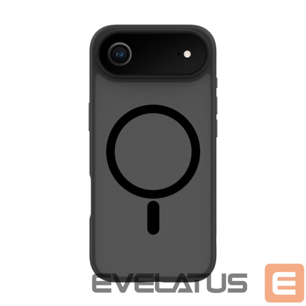 Back panel cover Evelatus Apple iPhone 17 Air Hybird Case With MagSafe PC+TPU Black
