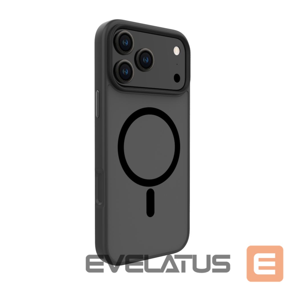 Back panel cover Evelatus Apple iPhone 17 Pro Max Hybird Case With MagSafe PC+TPU Black