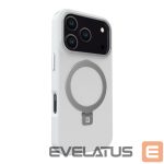 Back panel cover Evelatus Apple iPhone 17 Pro Shield Case With MagSafe & Stand Matte Silver