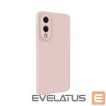 Back panel cover Evelatus Samsung Galaxy S25 Edge Premium Magnetic Soft Touch Silicone Case Pink Sand