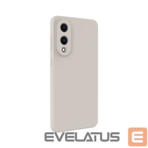Back panel cover Evelatus Samsung Galaxy S25 Edge Premium Magnetic Soft Touch Silicone Case Pebble