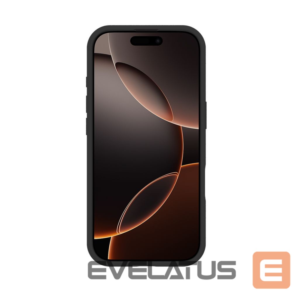 Back panel cover Evelatus Apple iPhone 17 Premium Magsafe Soft Touch Silicone Case Black