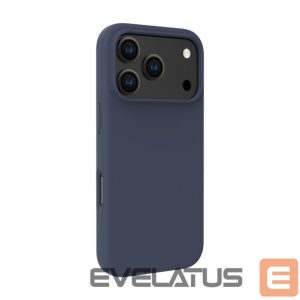 Back panel cover Evelatus Apple iPhone 17 Pro Premium Magsafe Soft Touch Silicone Case Midnight Blue